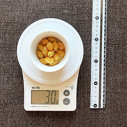 小鉢1皿分の銀杏のオイル漬け