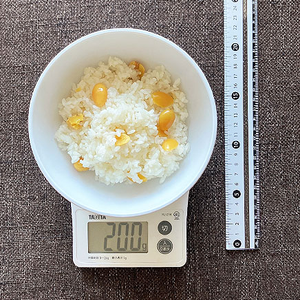 丼（中）1皿分の銀杏の炊き込みご飯