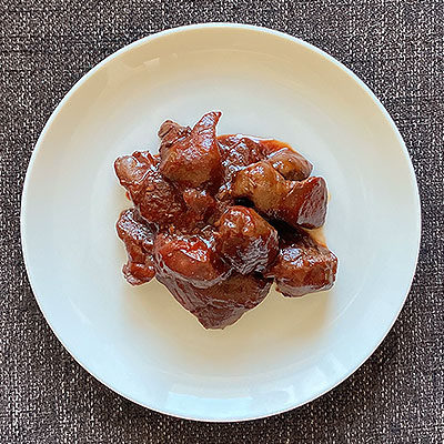 鶏レバーのケチャップ煮
