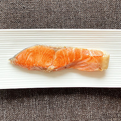 秋鮭の塩焼き