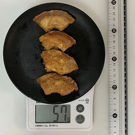 車麩1個分のお麩の唐揚げ