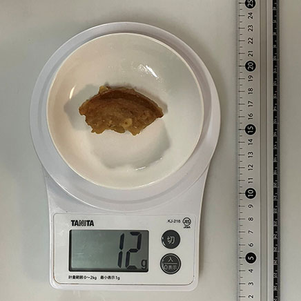 車麩1/4個分のお麩の唐揚げ