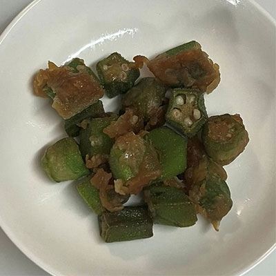 オクラの唐揚げ