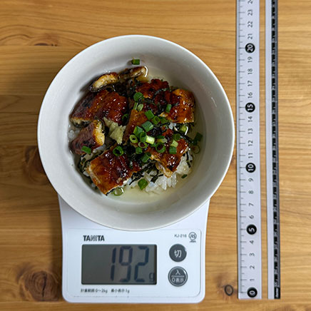 汁椀(中)1杯分のうなぎ茶漬け