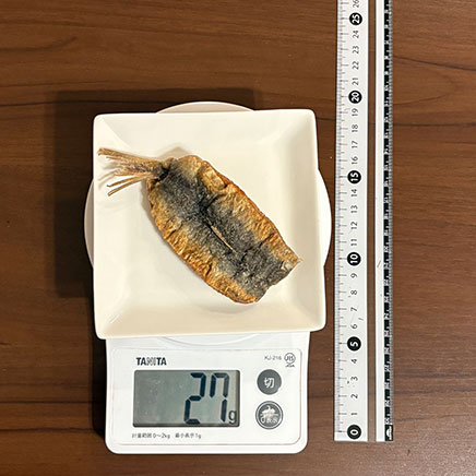 1尾分のいわしの竜田揚げ