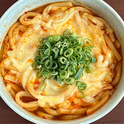 キムチチーズうどん