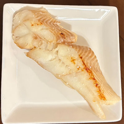 カレイの塩焼き