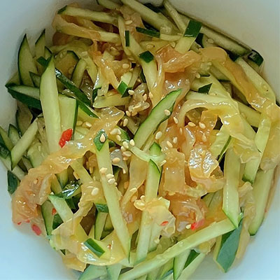 くらげときゅうりの中華サラダ